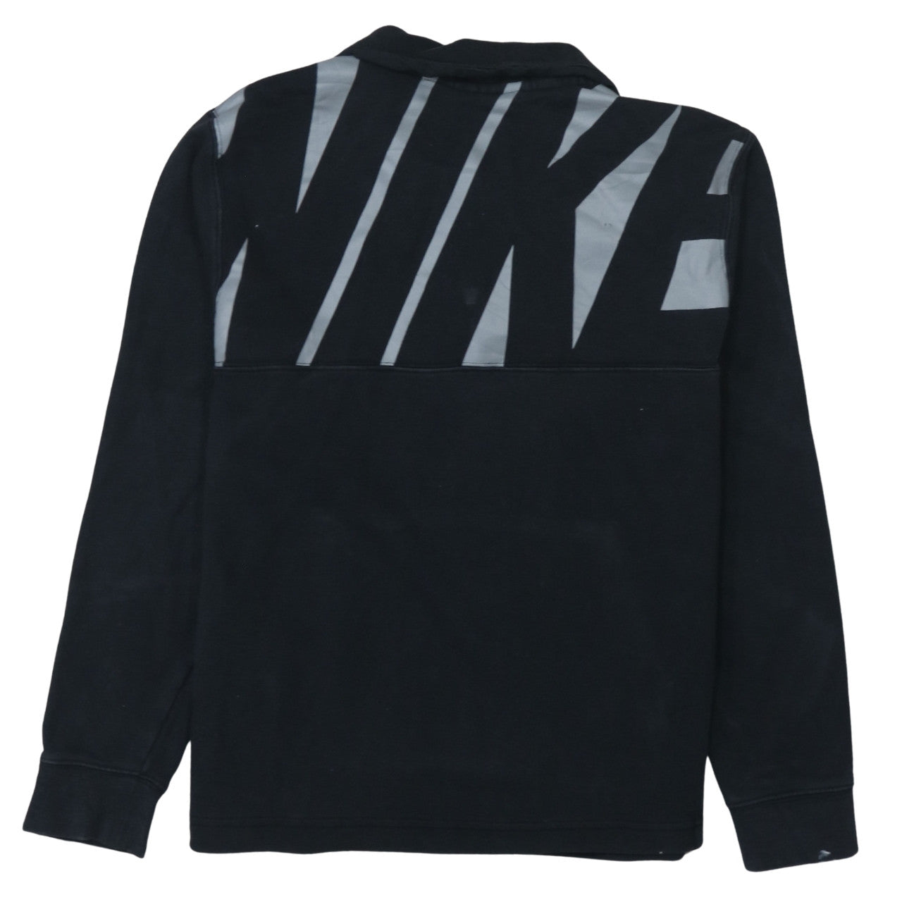 Nike Men's Black Small 1/4 Zip Pullover Sweatshirt with Logo