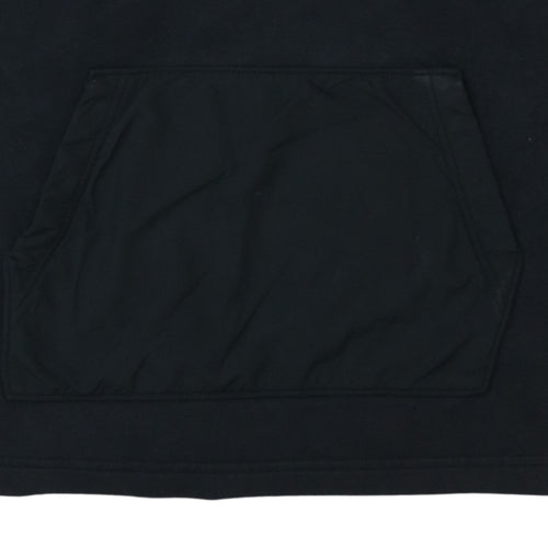 Nike Men's Black Small 1/4 Zip Pullover Sweatshirt with Logo