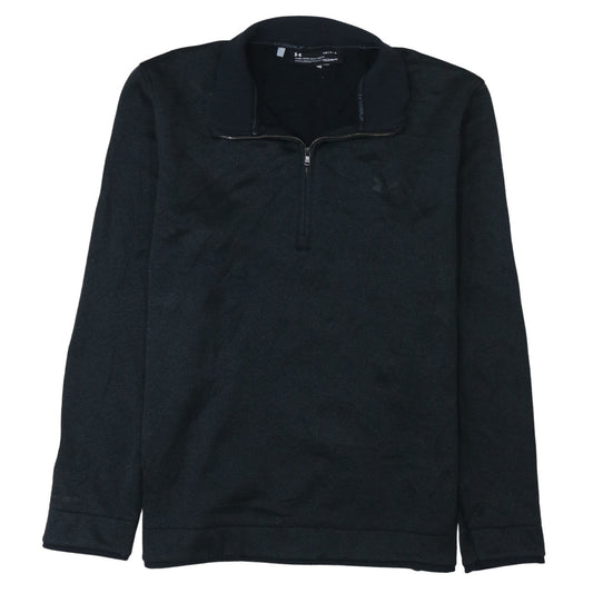 Under Armour Men's Black L Golf ColdGear 1/2 Zip Sweatshirt