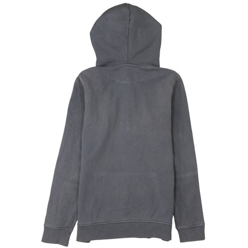 The North Face Boys Grey XL Pullover Hoodie Cotton Logo Print Casual