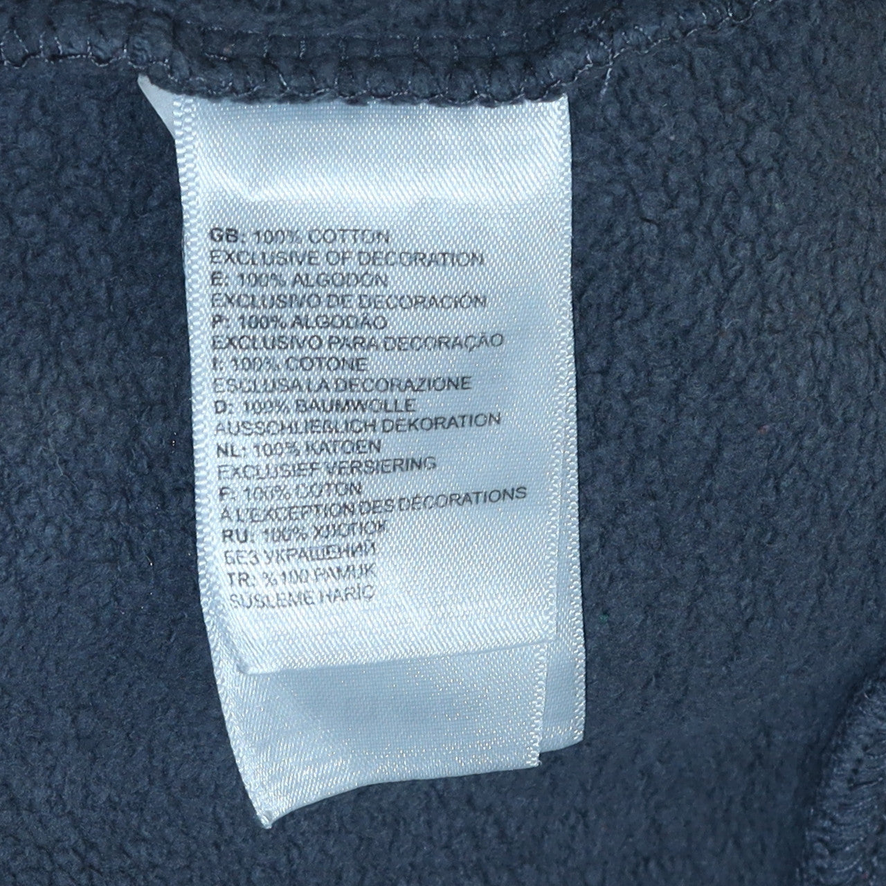The North Face Boys Grey XL Pullover Hoodie Cotton Logo Print Casual