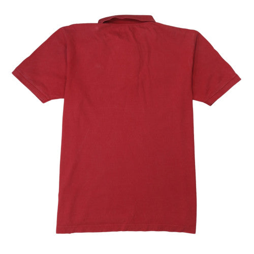 Kappa Men's Red XL Cotton Polo Shirt Short Sleeve Casual Top