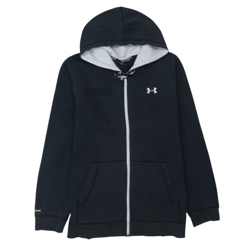 Under Armour Men's Black XL Full Zip Hoodie Fleece Sportswear