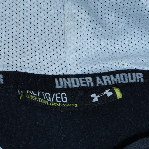 Under Armour Men's Black XL Full Zip Hoodie Fleece Sportswear