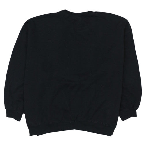 H&M Divided Disney Women Black XL Pullover Sweatshirt Mickey Fantasia