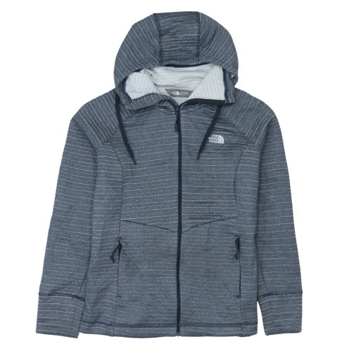 The North Face Womens Grey Hooded Full Zip Sweatshirt Size M