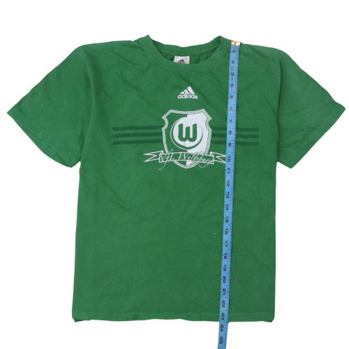 Adidas Men’s Green VfL Wolfsburg Football Graphic T-Shirt M
