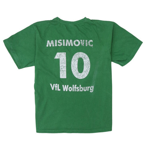 Adidas Men’s Green VfL Wolfsburg Football Graphic T-Shirt M