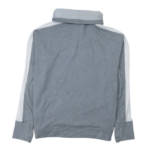 Under Armour Men's Grey L Pullover Hoodie Lightweight High Neck