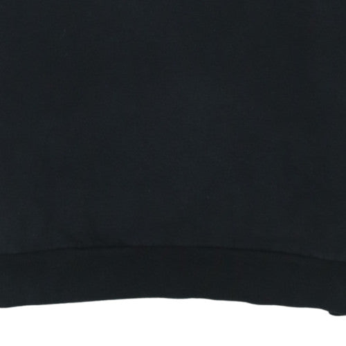 Puma Men's Black Crew Neck Pullover Sweatshirt M