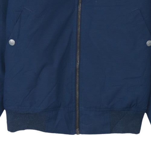 Levi Strauss Men’s Blue Cotton Bomber Jacket Size S Casual Zip