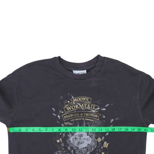 George Harry Potter Women's Black Crew Neck Sweatshirt M 12-14