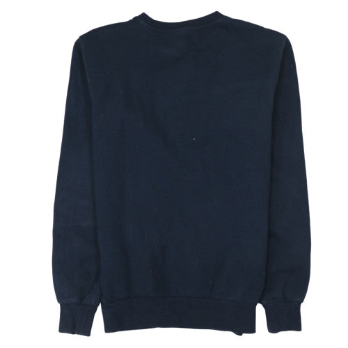 Ellesse Womens Navy Blue Crew Neck Pullover Sweatshirt UK 8