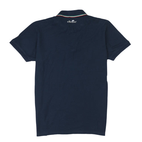 Ellesse Men's Blue 2XL Polo Shirt Regular Fit Cotton Sports Style