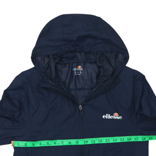 Ellesse Men's Blue XS Windbreaker Jacket Hooded Lightweight