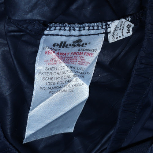 Ellesse Men's Blue XS Windbreaker Jacket Hooded Lightweight