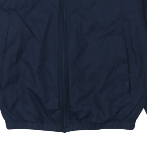 Ellesse Men's Blue XS Windbreaker Jacket Hooded Lightweight