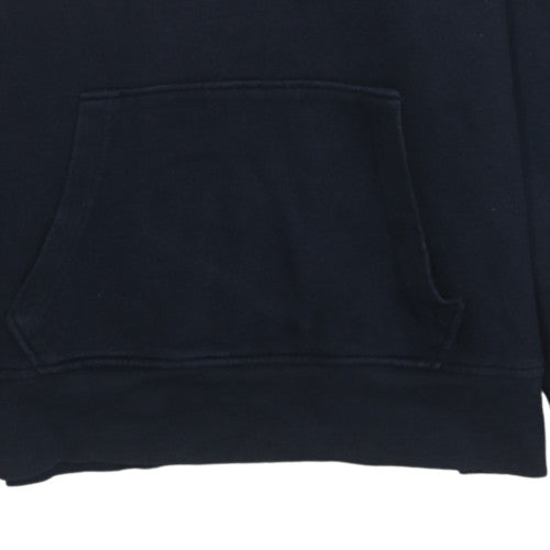 Levi's Women's Navy Pullover Hoodie Small Logo Cotton Sweatshirt