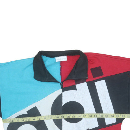Adidas Men's Multicoloured 90s Track Jacket Size M Retro Colourblock