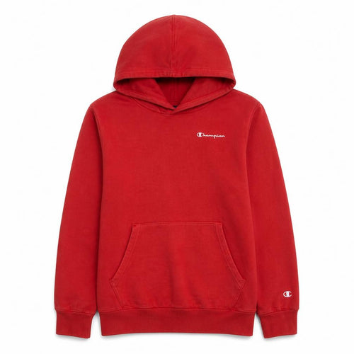 Champion Boys Red Pullover Hoodie 13-14 Years Fleece Sweatshirt