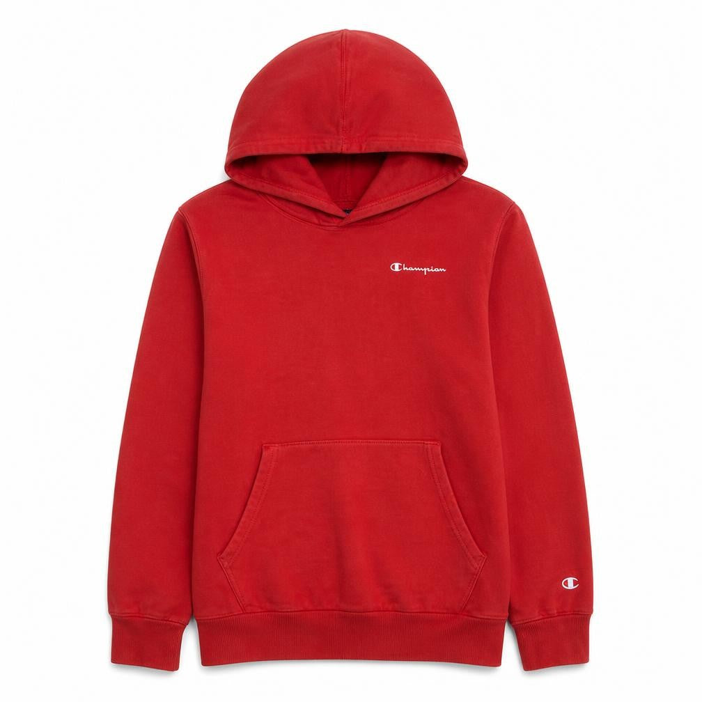 Champion Boys Red Pullover Hoodie 13-14 Years Fleece Sweatshirt