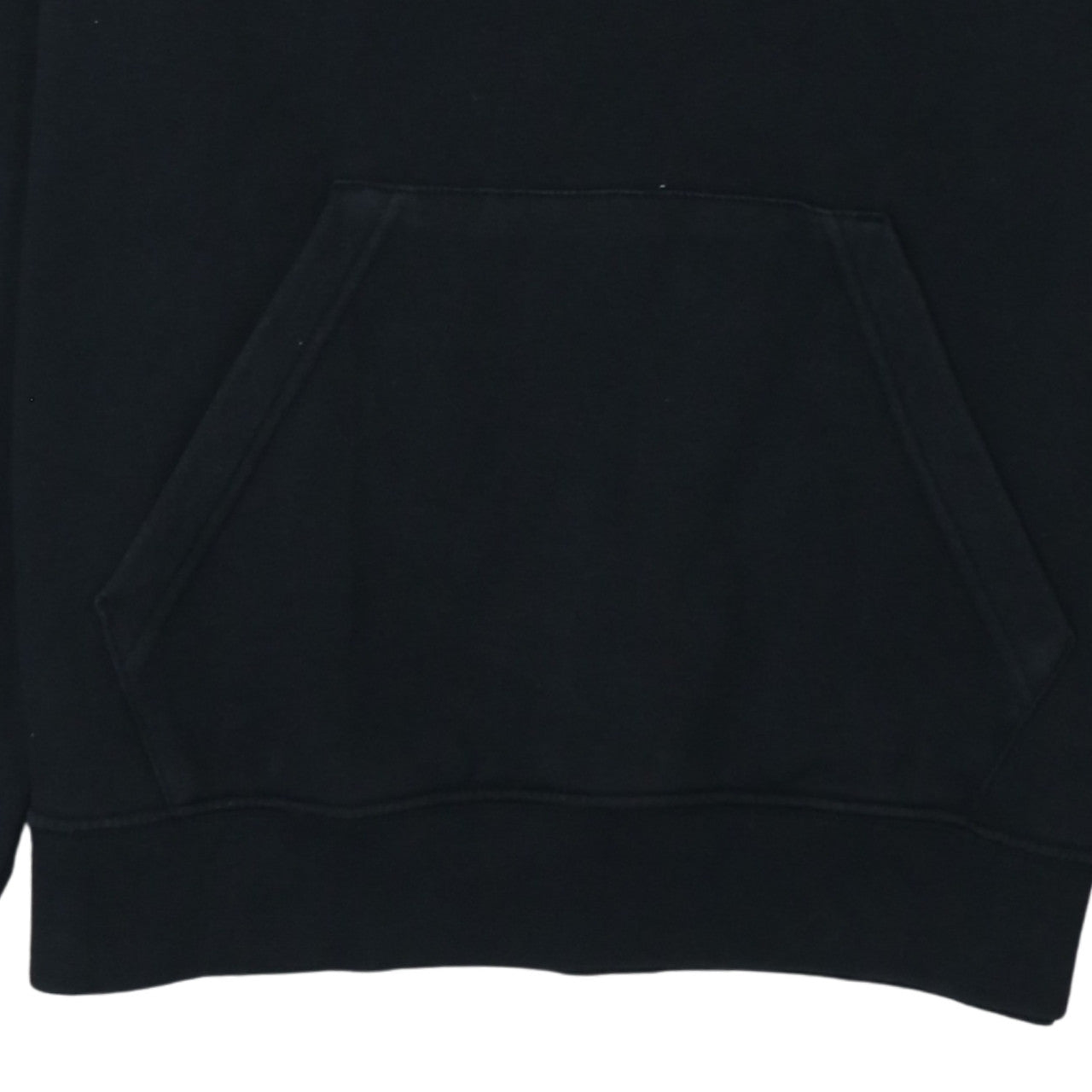 Nike Men's Black S Pullover Hoodie with Red Logo Graphic