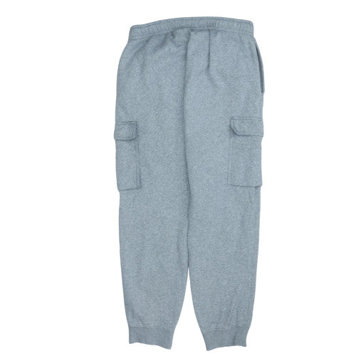 Nike Men's Grey Cargo Jogger Sweatpants M Cotton Blend
