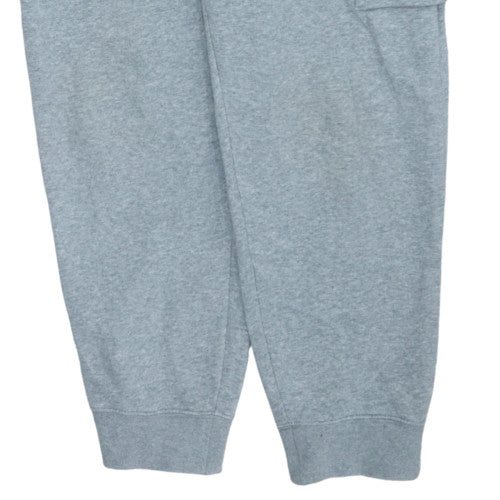 Nike Men's Grey Cargo Jogger Sweatpants M Cotton Blend