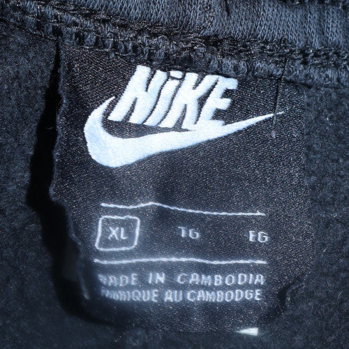 Nike Men's Black XL Fleece Jogger Sweatpants Tapered Fit