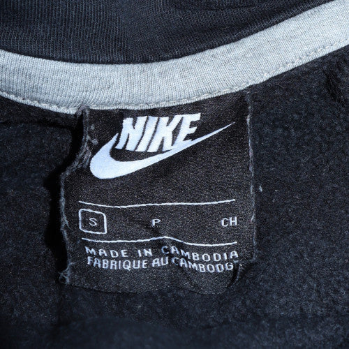 Nike Men's Black Pullover Hoodie S Regular Fleece Sweatshirt