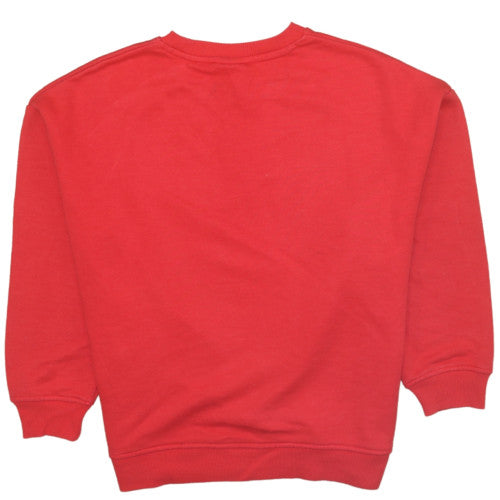 Primark Disney Women's Red Mickey Mouse Pullover Sweatshirt Size S 10/12