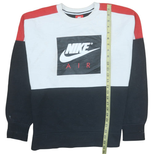 Nike Air Men's Multicoloured Small Pullover Sweatshirt