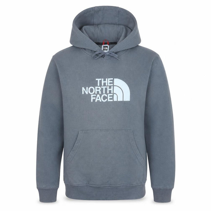 The North Face Men's Grey Pullover Hoodie M Outdoor Fleece