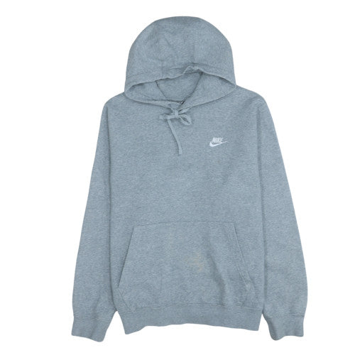 Nike Women’s Grey Pullover Hoodie Medium Cotton Blend Casual