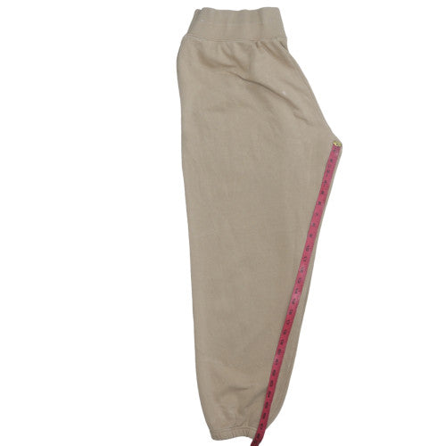 Nike Men's Beige M Jogger Sweatpants Cotton Blend Drawstring