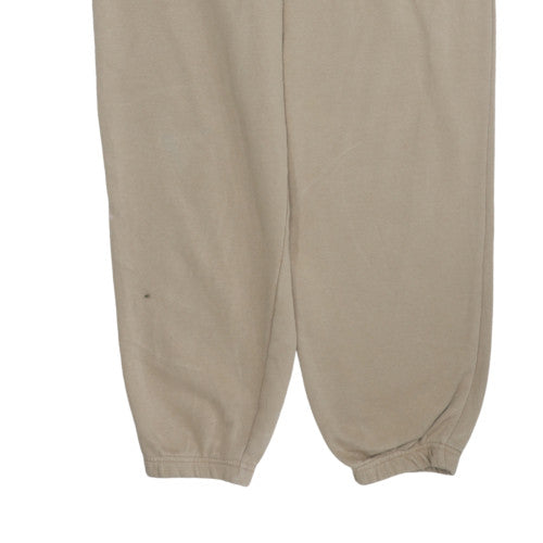 Nike Men's Beige M Jogger Sweatpants Cotton Blend Drawstring
