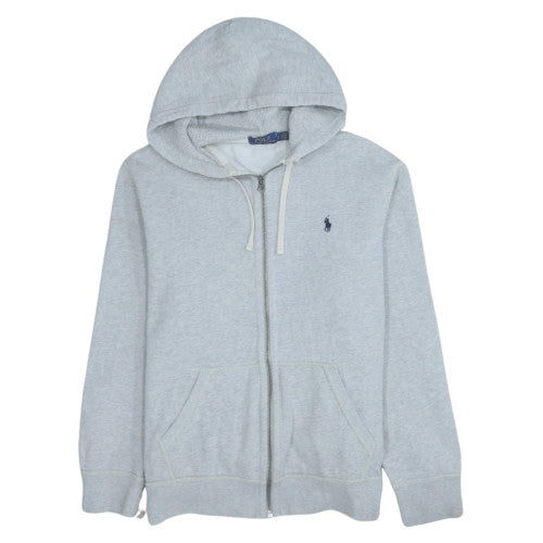 Polo Ralph Lauren Men's Grey Full Zip Hoodie Size L