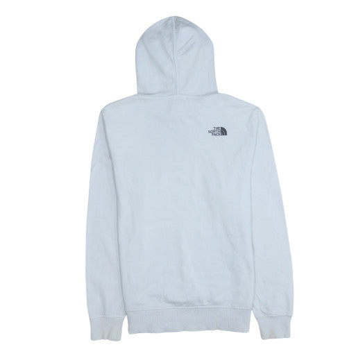 The North Face Men's White Pullover Hoodie Medium Graphic Logo