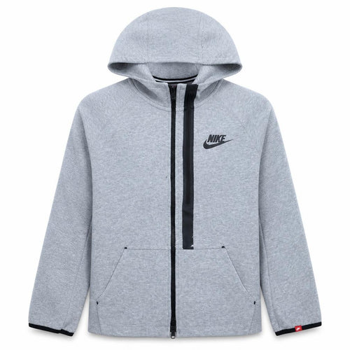 Nike Boys Grey Full Zip Hoodie XL 13-15 Years Fleece Hooded Sweatshirt