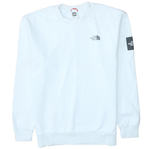 The North Face Men's White XL Pullover Sweatshirt Graphic Outdoor Style