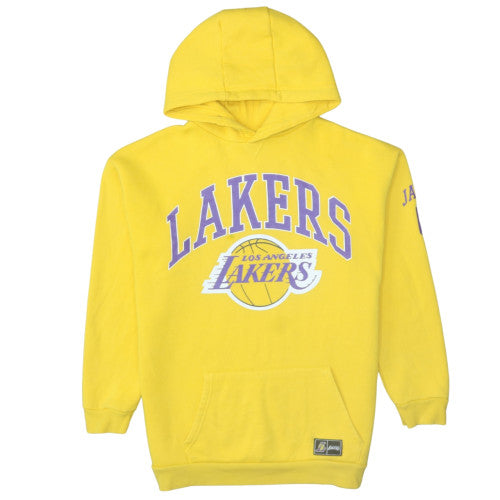NBA Boys Yellow Los Angeles Lakers Pullover Hoodie 13-14 Years