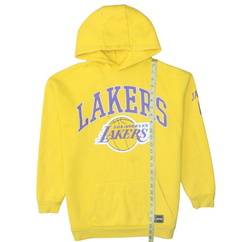NBA Boys Yellow Los Angeles Lakers Pullover Hoodie 13-14 Years