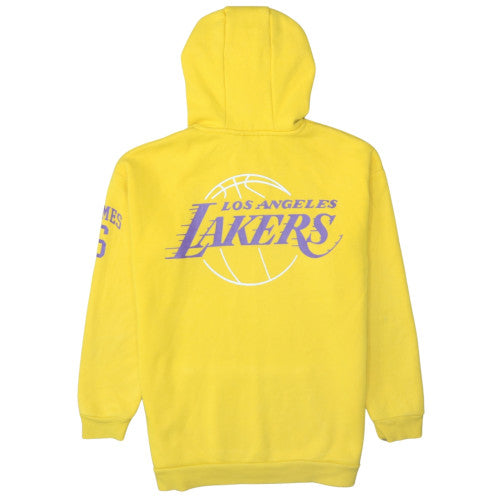 NBA Boys Yellow Los Angeles Lakers Pullover Hoodie 13-14 Years