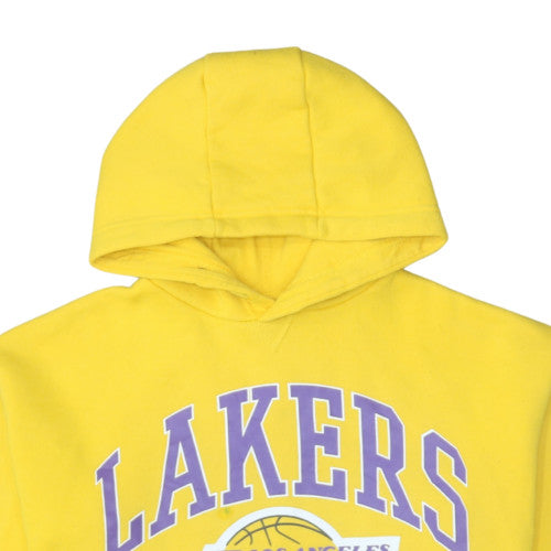 NBA Boys Yellow Los Angeles Lakers Pullover Hoodie 13-14 Years