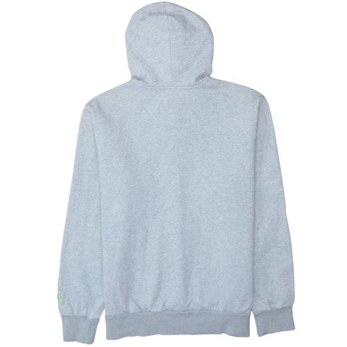 Puma Men’s Grey XL Pullover Hoodie with Logo and Pockets