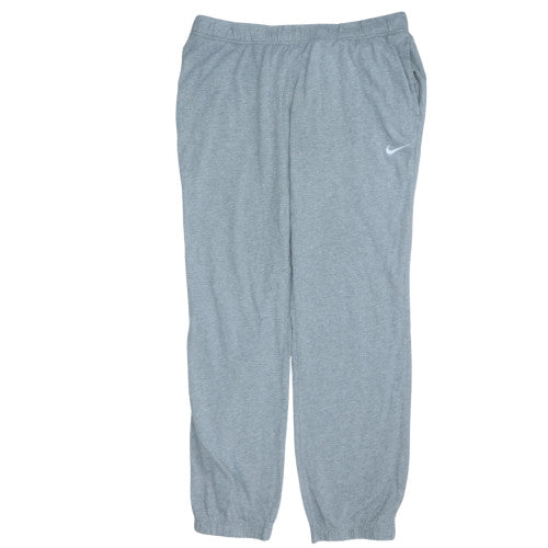 Nike Men's Grey XL Regular Fit Sweatpants Tapered Activewear Trousers