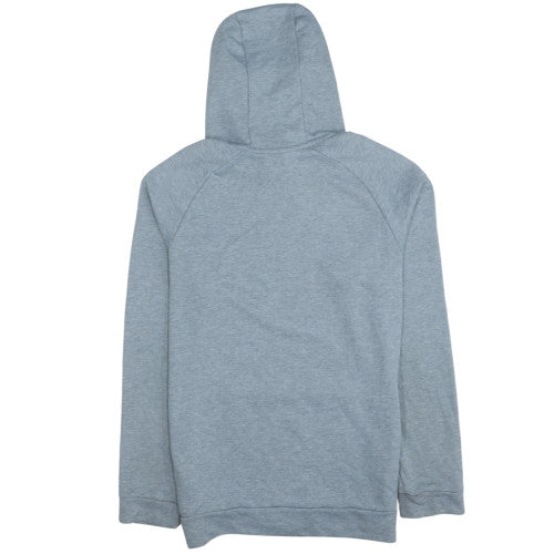 Nike Men's Grey Dri-Fit Logo Pullover Hoodie Size M
