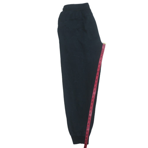 Puma Men's Black Jogger Sweatpants L Fleece Activewear Trousers