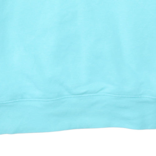 GAP Men's Blue Logo Pullover Sweatshirt Size S Crew Neck
