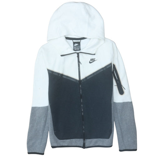 Nike Men's Multicoloured Full Zip Fleece Hoodie XS